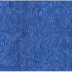 BLUE by Batik Australia #1146, Batik Cotton Fabric 110cm Wide