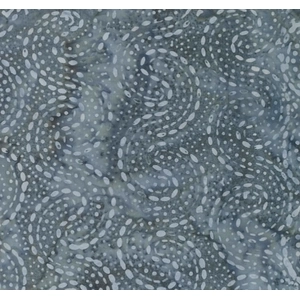 BLUE by Batik Australia #1154, Batik Cotton Fabric 110cm Wide