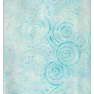 BLUE by Batik Australia #1159, Batik Cotton Fabric 110cm Wide