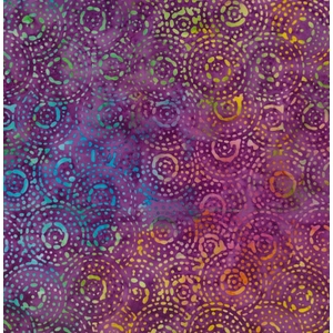 BRIGHT MANDALA #1238 by Batik Australia 110cm Wide Cotton Fabric