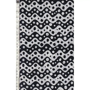 BLACK & WHITE #1533 by Batik Australia 110cm Wide Cotton Fabric