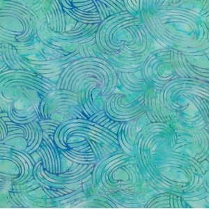 Ocean Mandala #1614 by Batik Australia 110cm Wide Cotton Fabric