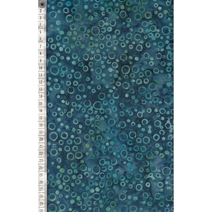 41CM REMNANT Ocean Mandala #1616 by Batik Australia 110cm Wide Cotton Fabric
