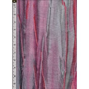 Batik Australia BA45-392 Multi Reds Stripes 110cm Wide Cotton Fabric