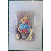 The Holy Rosary Illustrated, 24 Pages, 103 x 150mm, Softcover, Made In Italy