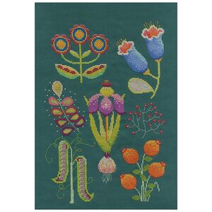 DMC GARDEN Counted Cross Stitch Kit 23 x 33cm, BK1933