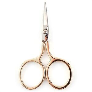 Klasse Micro Embroidery Scissors 70mm, Gold Handles, Stainless Steel BK4602