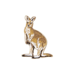 KANGAROO Iron On Motif 4.1cm x 5.5cm - Patch Me Up by Make It BM6992