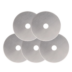 FISKARS 60mm Rotary Cutter BLADE, Razor Edge, 5 pack