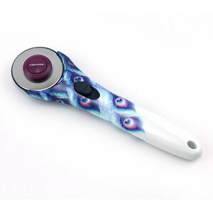 FISKARS 45mm Rotary Cutter, Classic Stick, Peacock, 197952