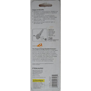FISKARS 28mm Rotary Cutter, Classic Stick, WHITE, 197980