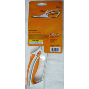 Fiskars 9911 Spring Action Mixed Media Scissors With Safety Lock, Latest Model