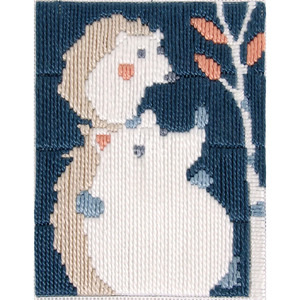 DMC I Can Stitch ZEBULON THE HEDGEHOG Long Stitch Kit, 10cm x 13cm C303K
