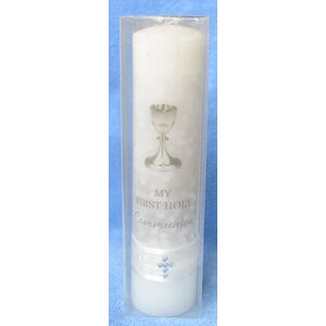Candle, My First Holy Communion, 50mm Diameter 200mm High