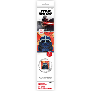 Diamond Dotz DARTH VADER STAINED GLASS 5D Diamond Painting Art Kit CD730102805