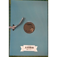 First Holy Communion, Guardian Angel, Card & Lucky Coin, Card is 115 x 170mm