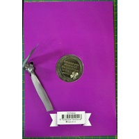 Granddaughter, Card & Lucky Coin, 115 x 170mm, Luck Coin 35mm, A Beautiful Gift