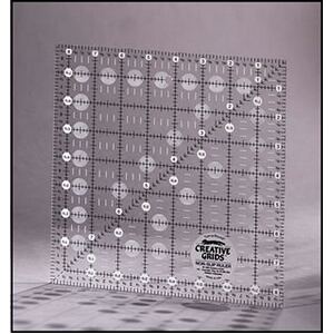 Creative Grids Pineapple Trim Tool Ruler CGRJAW3