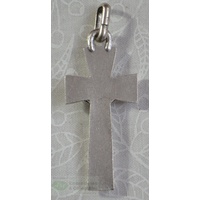 Chalice Cross. Silver Oxide, Silver Tone 45mm x 20mm