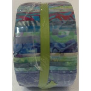Batik Australia MYSTICAL Colour Wheel Roll, 40 x 2 1/2" Strips