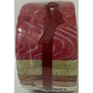 Batik Australia NATIVE GEMS Colour Wheel Roll, 40 x 2 1/2" Strips