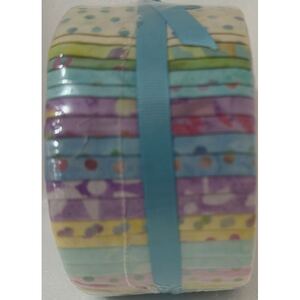 Batik Australia WHIMSICAL Colour Wheel Roll, 40 x 2 1/2" Strips
