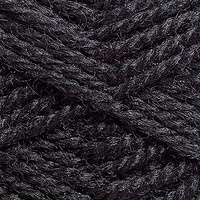 Crucci's WOOLLY 8 Ply 100% Pure Wool Machine Wash, 50g Ball, BLACK