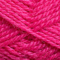 Crucci's WOOLLY 8 Ply 100% Pure Wool Machine Wash, 50g Ball, #313 HOT PINK