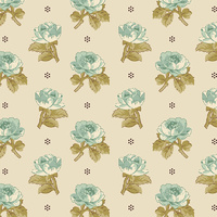Aubrey Floral 426501, 112cm Wide Per Metre