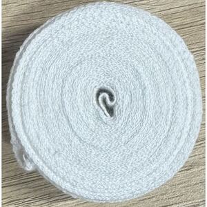 25mm Cotton Tape x 5 Metres, OFF WHITE Non-Stretch 100% Cotton