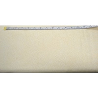 Leutenegger Fabric, Popcorn Gold on Cream 110cm wide Per 50cm