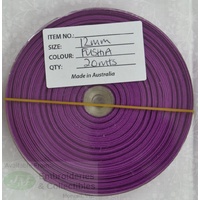 Cotton Bias Binding, 12mm Single Folded, FULL 20 Metre ROLL, FUCHSIA