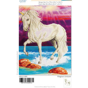 Diamond Dotz MAGICAL UNICORN DD12.005, Diamond Painting Art Kit