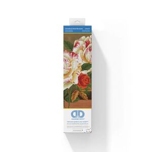 Diamond Dotz CAMELLIA & ROSE BOUQUET DD16.012, 5D Multi Faceted Diamond Painting Art Kit