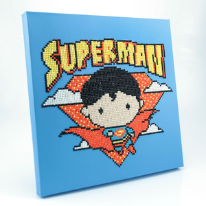 Diamond Dotz DOTZBOX SUPERMAN DDB.007, 5D Diamond Painting Kit