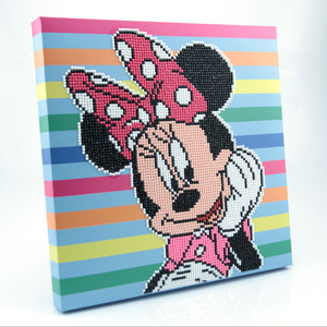 Diamond Dotz DOTZBOX MINNIE STRIPES DDB.010, 5D Diamond Painting Kit