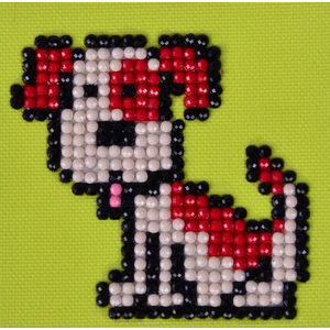Diamond Dotz FIDO, 5D Multi Faceted Diamond Art Kit Starter Level