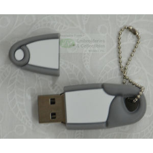 Novelty 2GB USB Flash Drive, Safety Pin Shape, For Sewing Machines, Computers etc.