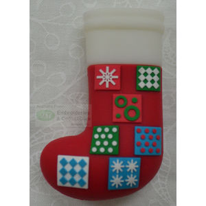 2GB USB Flash Drive, Christmas Stocking Style, Sewing Machines, Computers etc.