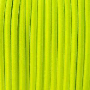 3mm Diameter Elastic Cord NEON YELLOW per Metre, Drawcord Elastic