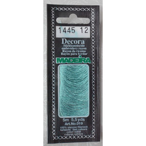 Madeira Decora Brilliant 4 Strand Rayon Hand Embroidery Floss, 5m Col 1445