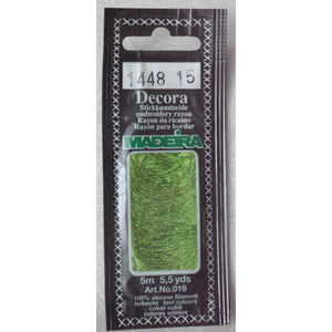 Madeira Decora Brilliant 4 Strand Rayon Hand Embroidery Floss, 5m Col 1448