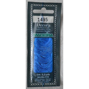 Madeira Decora Brilliant 4 Strand Rayon Hand Embroidery Floss, 5m Col 1495
