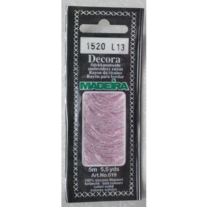 Madeira Decora Brilliant 4 Strand Rayon Hand Embroidery Floss, 5m Col 1520