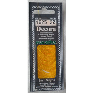 Madeira Decora Brilliant 4 Strand Rayon Hand Embroidery Floss, 5m Col 1525