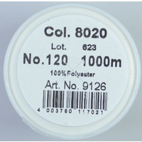 Madeira Aerofil 120, 100% Polyester Sew All Thread 1000m COL 8020