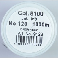 Madeira Aerofil 120, 100% Polyester Sew All Thread 1000m COL 8100