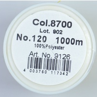 Madeira Aerofil 120, 100% Polyester Sew All Thread 1000m COL 8700