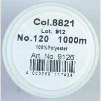 Madeira Aerofil 120, 100% Polyester Sew All Thread 1000m COL 8821