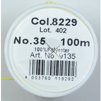 Madeira Aerofil No.35 Extra Strong Thread 100m Colour  8229, BRIGHT YELLOW